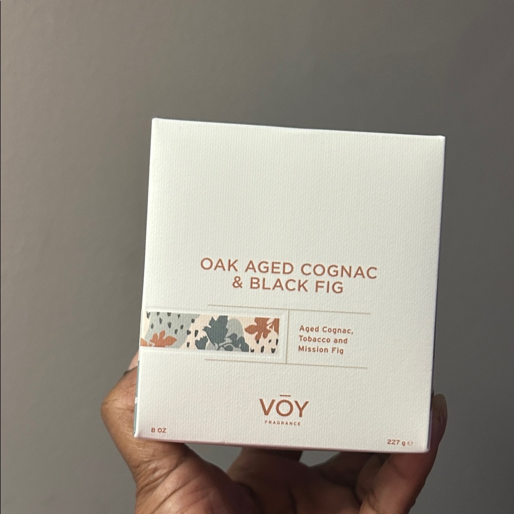 Oak Aged Cognac & Black Fig candle